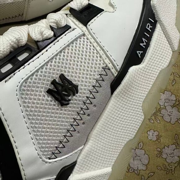 Amiri Low-Top Platform Height-Enhancing Sneakers White - Picture 5 of 9